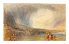 J.M.W. Turner Flüelen, from the Lake of Lucerne : Giclée Art Print 1845