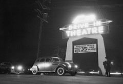 Drive-in Movie Theatre Enterance 1939 13 X 19 INCH POSTER
