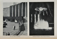 Antique Art Print Chicago Worlds Fair General Electric Building 1933 History