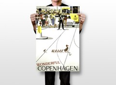 Wonderful Copenhagen Denmark Vintage Tourism Art Wall Room Poster – POSTER 20×30