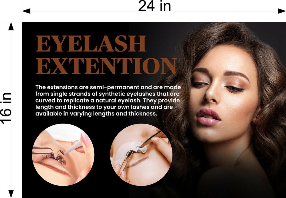 Permanent 20 Photo-Realistic Paper Poster Matte Non-Laminate Make-up Horizontal