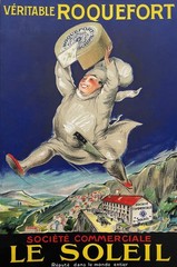 15094.Wall Decor Poster.Vintage Interior Art.Roquefort Le Soleil Chef Kitchen