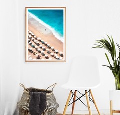 Beach Ocean Relaxing Wall Art Poster Print BS100-105_0