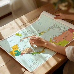 2013 CIA Political Map of Central America Home School Poster Study History