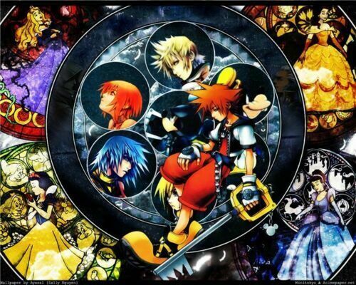 286654 Kingdom Hearts 2 Boy Game PRINT POSTER