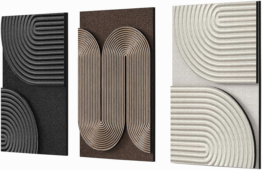 Contemporary Abstract Sandstone Wall Art for Stylish Home Decor