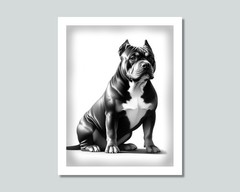 AMERICAN BULLY Dog Photo Picture Pet Print in 8×10, 8.5×11 or 11×14 WB1b