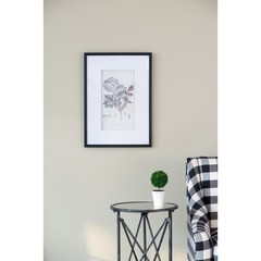 Set of 4 Botanical Wall Art Prints, Home Decor for Living Room, Dining 20″ x 28″