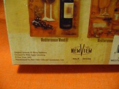 The Mediterranean Mood Illl Wall Plaque 6 1/4″ x 4 3/4″ Decorative Accent
