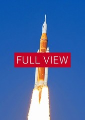 NASA Artemis II Launch Poster – Space Rocket Photo Print (Hi-Res details)