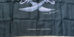New Metallica Textile Poster 30» x 43» Made in Italy