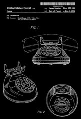 1994 – Telephone – G. Huang – Patent Art Poster