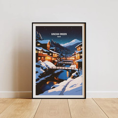 Japan Travel Fuji Mountain Kyoto Osaka City Landscape Posters and Prints Canvas