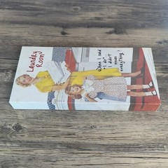 Retro 1960’s Style Laundry Room Art Stretched Canvas Wall Mounted 6″x12″