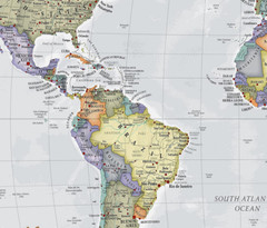 Scratch The World Travel Map – Scratch Off World Map Poster – X-Large 23 x 33