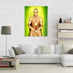 V4693 Eminem Slim Shady Shirtless Dynamite Rap Singer Decor WALL POSTER PRINT