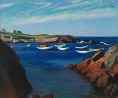 Edward Hopper : The Dories, Ogunquit : 1914 : 13 x 19 Archival Art Print