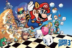Super Mario Bros 3 Nintendo NES Platform Video Game Cover Wall Art Poster 12×18