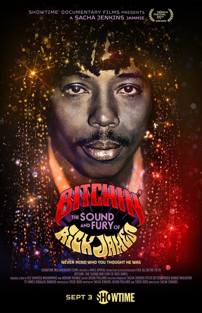 BB0592 Bitchin The Sound and Fury of Rick James 2021 Movie Poster 11×17