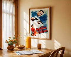 The Maltese Falcon (1941) Movie Poster Wall Art Print