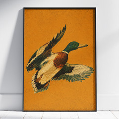 Vintage Angler 1967 Poster – Bass Fishing Art Print – Retro Fish Wall Decor Gift