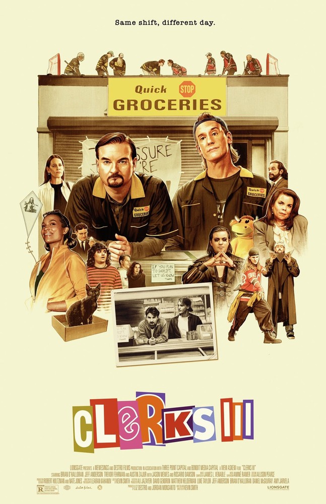 BB0876 Clerks III 3 Film By Kevin Smith 2022 Collage Movie Poster 11×17