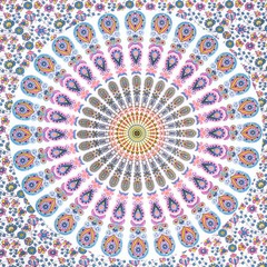 Poster Mandala Tapestry Wall Hanging Indian Decor Bohemian Throw Cotton Tapestry