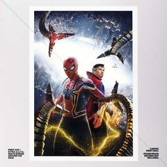 Spider-Man Poster Canvas Avengers Spiderman No Way Home Movie Marvel Print #267