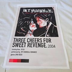 My Chemical Romance Three Cheers For Sweet Revenge 2004 Poster 12″ x 18″