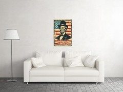 250 Years of America Patriotic – Abraham Lincoln 4th of July – POSTER 20″x30″