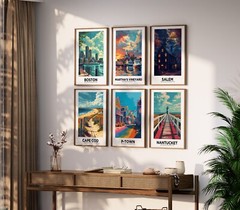 Grand Canyon National Park – Travel Poster, Home Decor, Arizona Destinations