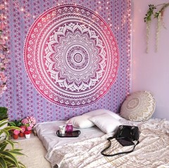 Mandala Tapestry Indian WallHanging Decor Bohemian Hippie Poster Bedspread Throw