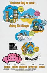 AA1965 Herbie Rides Again Film By Robert Stevenson 1974 Movie Poster 11×17