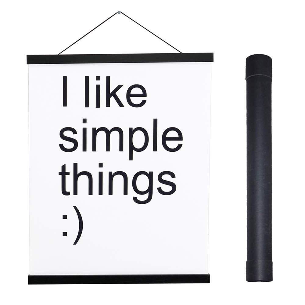 Artmag Magnetic Poster Hanger Frame, 12×18 12×16 12×24 12L» x 0.7W», Black