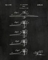 Set of 6 Chalkboard Patent Art Prints of Drums (8×10) Gifts for a Drummer Snare