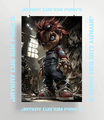 Chucky Horror Movies Poster Print – No Frame