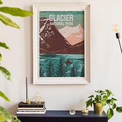 16Pcs Vintage National Park Posters 12×16 Inch National Park Art Prints Wall Art