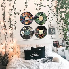 Hippie Decor Posters for Room Aesthetic Botanical Wall Art 4pcs 12 They