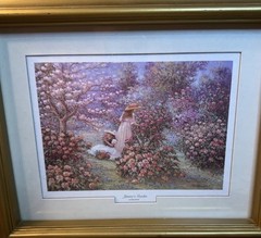 Set of 2 Gold Framed Floral Prints Magnolia Janine’s Garden Bela Bodo Wall Art