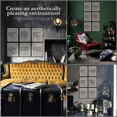 97 DECOR Edgar Allan Poe Decor – 8×10 Inches,