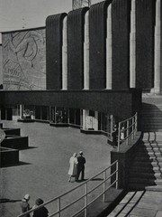 Antique Art Print Chicago Worlds Fair General Electric Building 1933 History