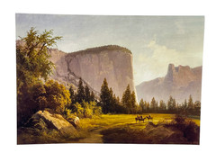 El Capitan Poster – National Parks Yosemite Landscape Wall Art Print