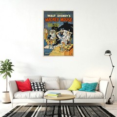 Mickey Mouse – Disney Movie Poster (The Mad Doctor) (Size: 24″ x 36″)