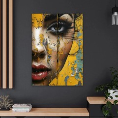 Abstract Women Canvas Painting Canvas Wall Art Home Decor Poster Print Art