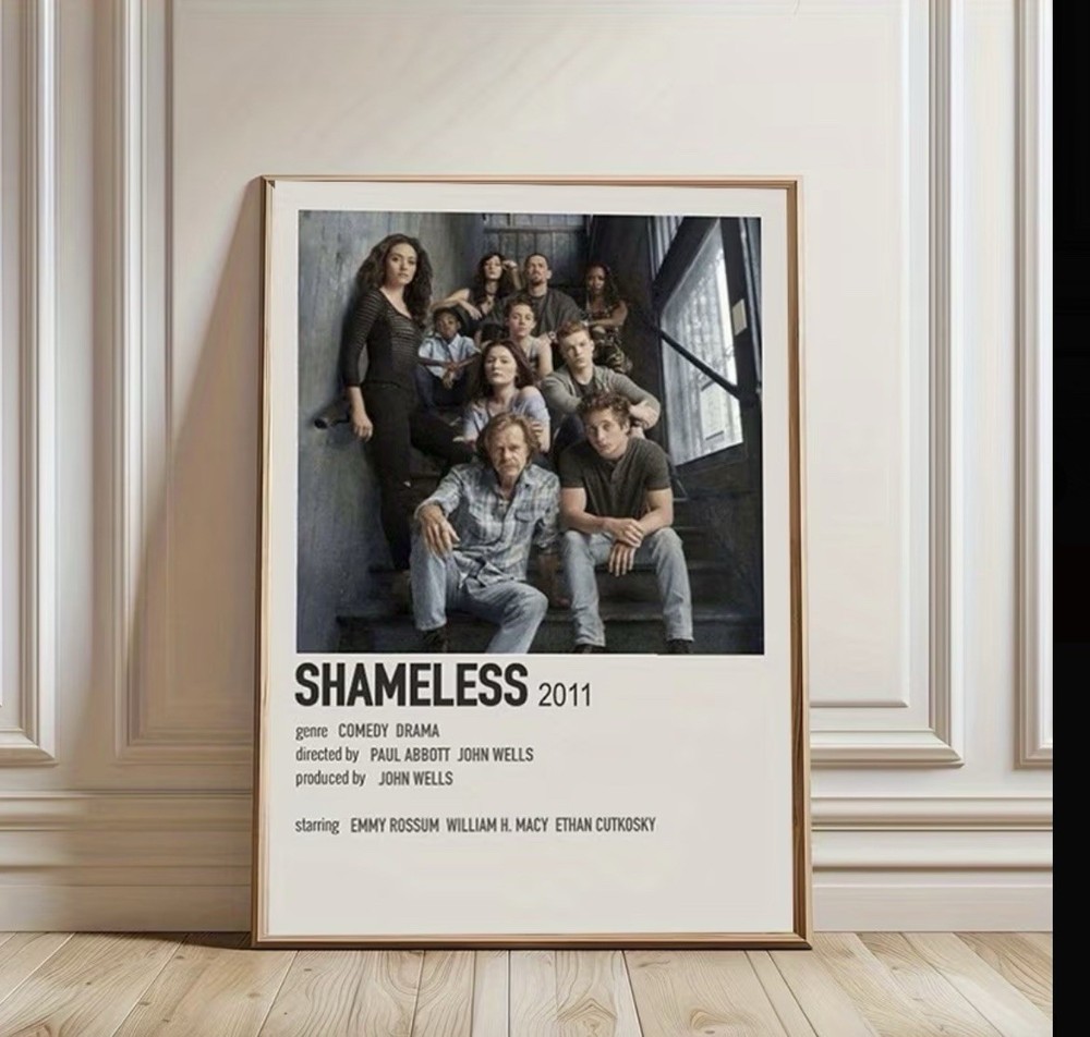 Shameless US Version Tv Series Canvas Poster 12×18 Inches Unframed!
