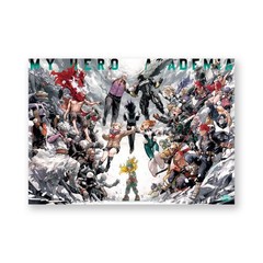 My Hero Academia Art Exhibition A2 B2 Size Poster 3 Type Set