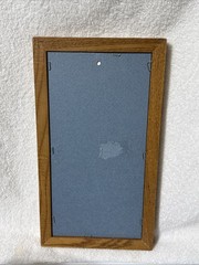 1994 Joan Schoenly Triple Print Kitchen Decor, 11-1/4”x6-1/4” Wood Frane