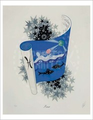 THE ZODIAC SUITE BY ERTE – 12 PRINTS PLUS MINI POSTER WITH ALL 12 IMAGES