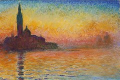 San Giorgio Maggiore Sunset In Venice Monet Reproduction Print, 4 x 6″-16 x 24″