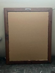 Vintage Gold & Silver Foil Art Wood Framed Picture 23″ x 19″